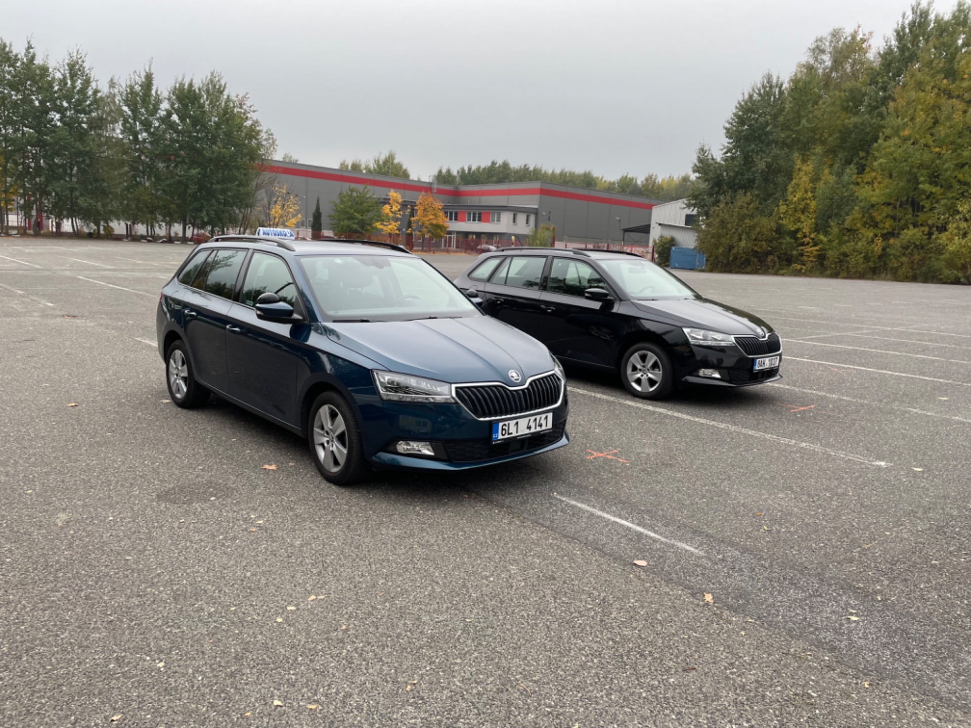 Vozový park Autoškoly Křivánková